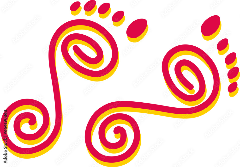 Auspiciousness Diwali Symbols | Laxmi Pagala symbol | Diwali vibes Auspiciousness Diwali Symbols | Laxmi Pagala symbol | Diwali vibes