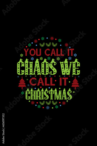 Christmas T-shirt design