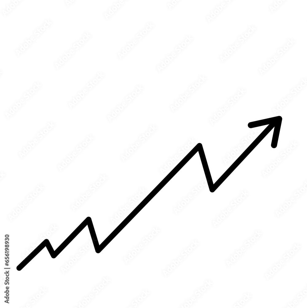 business graph spike business graph spike