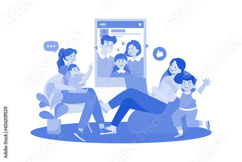 Parent finds support in parenting groups.