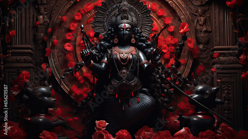 Maa Kali idol in temple