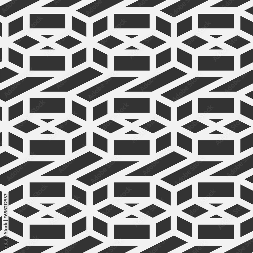 Abstract geometric seamless pattern lines. Abstract geometric seamless pattern lines.