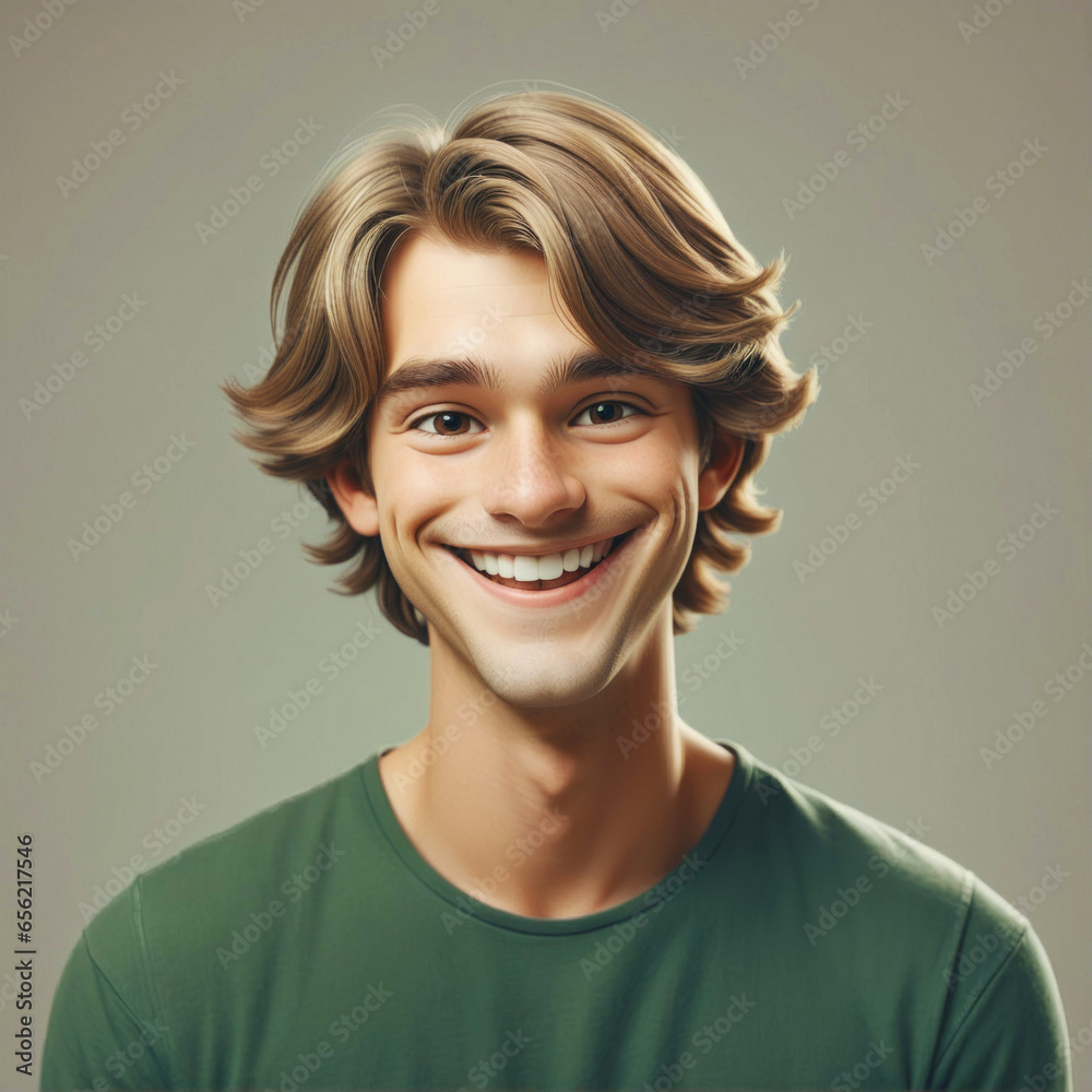 cartoon face of a man cartoon face of a man