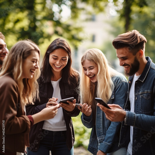 A Glimpse into the Lively World of University Student Conversations at the Heart of the Campus