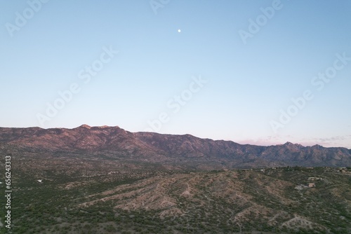 Beautiful natural landscape outside Miraval Arizona photo