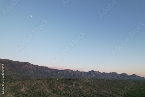 Beautiful natural landscape outside Miraval Arizona