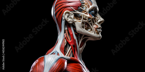 Detailed Human Head and Neck Muscle Anatomy Anatomy of Head and Neck Muscles Muscular Structure of the Human Head and Neck