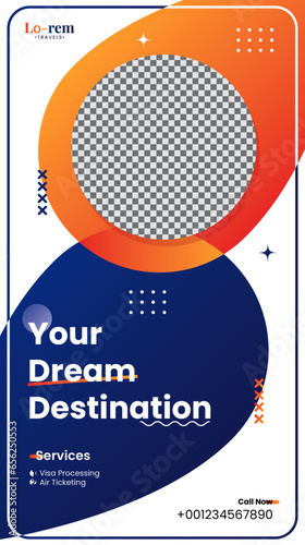 Travel Stand Banner Design