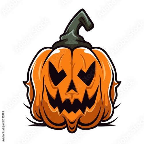 ハロウィンのかぼちゃのおばけAI