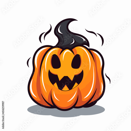 ハロウィンのかぼちゃのおばけAI