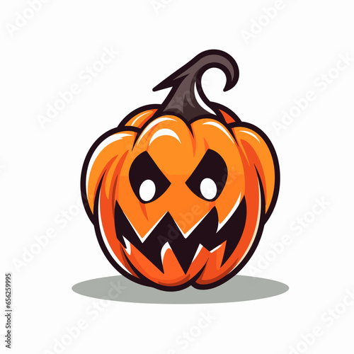 ハロウィンのかぼちゃのおばけAI