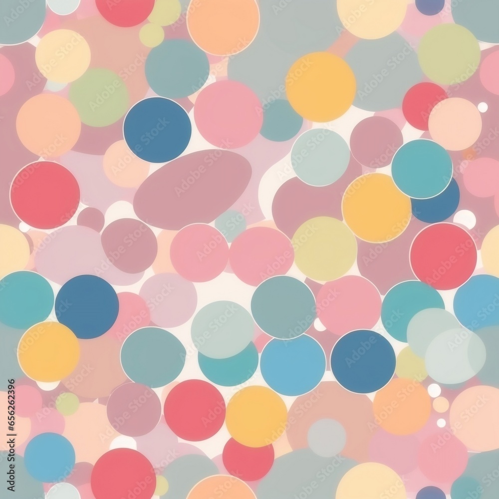 Dot with sweet pastel color background Dot with sweet pastel color background
