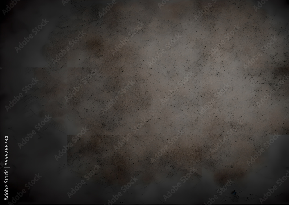 Obraz premium Black grunge metal wall texture, seamless rusty metal patina, high quality, generative AI
