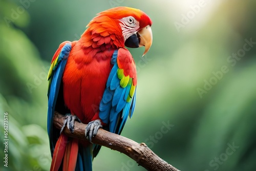 blue and yellow macaw