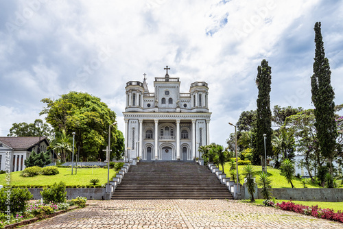 Church of Santo Ambrosio, Igreja Matriz Santo Ambrosio in the city of Ascurra in Santa Catarina, Brazil photo