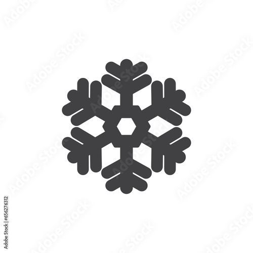 Snowflake vector icon