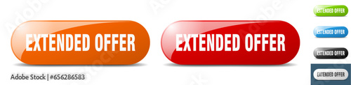 extended offer button. key. sign. push button set