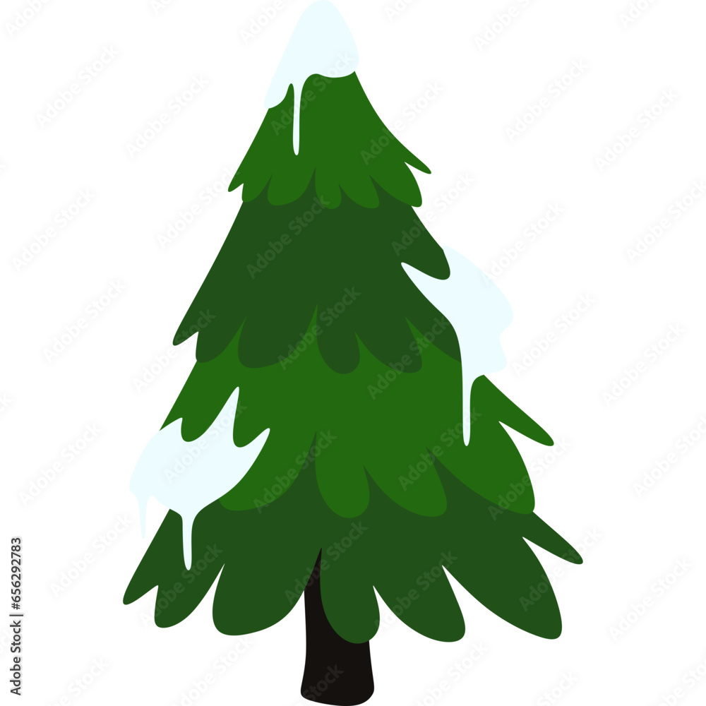 Snow pine Christmas Snow pine Christmas