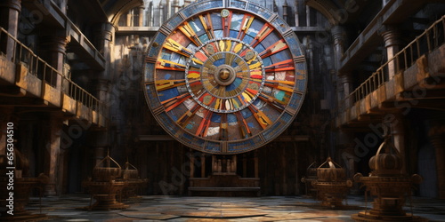 the wheel of the zodiac