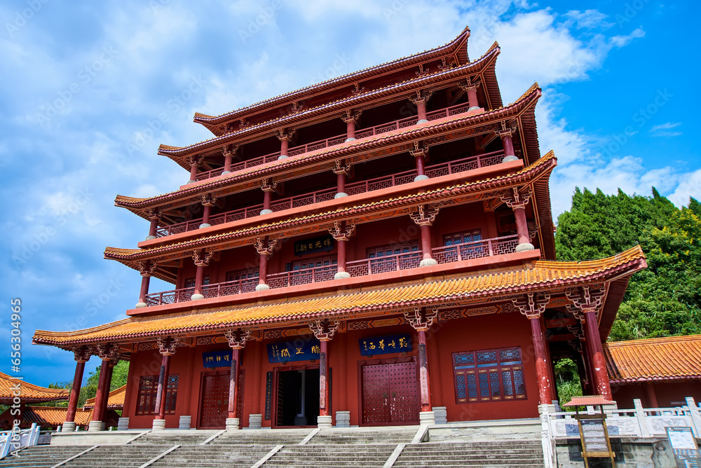 Tengwang Pavilion, Langzhong Ancient City, Sichuan, China Tengwang Pavilion, Langzhong Ancient City, Sichuan, China