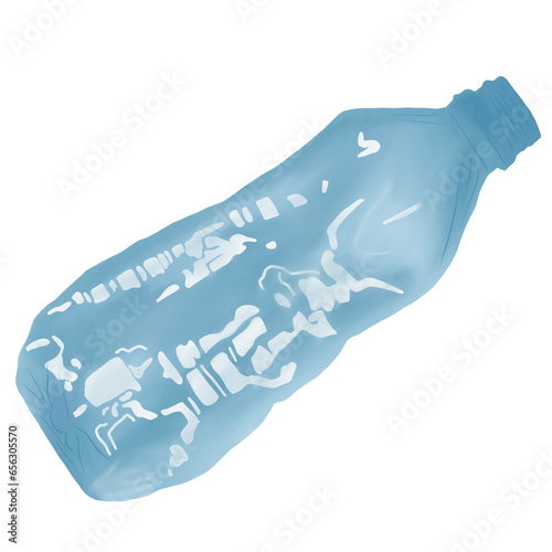 bottle of water garbage 