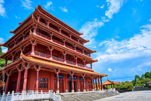 Tengwang Pavilion, Langzhong Ancient City, Sichuan, China photo