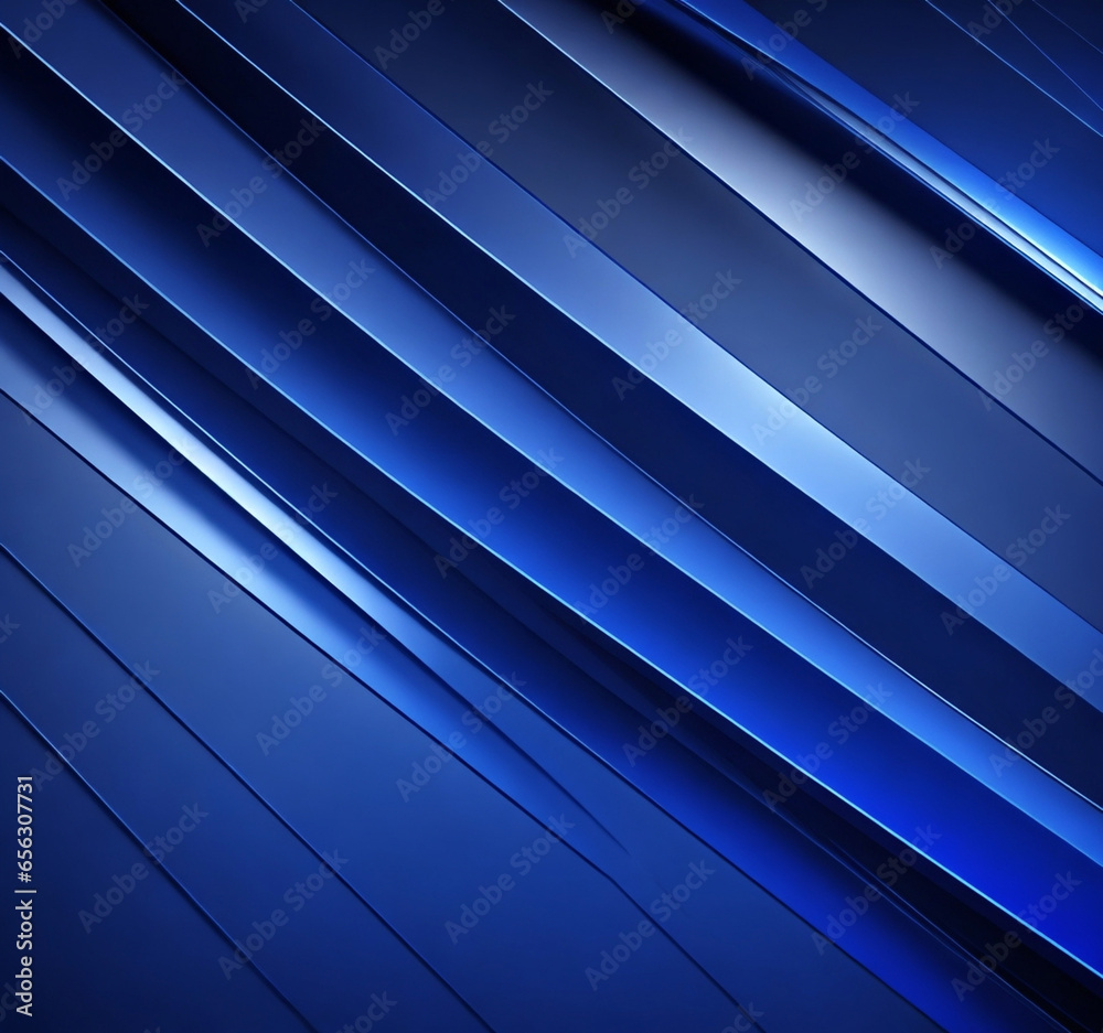 Blue 3D abstract gradient background with blue and black color lines. Abstract blue with lines background. Generative AI Blue 3D abstract gradient background with blue and black color lines. Abstract blue with lines background. Generative AI