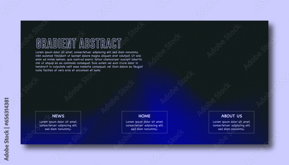 abstract blue dark gradient background and texturizer, grainy effect for design as banner, ads, and presentation concept