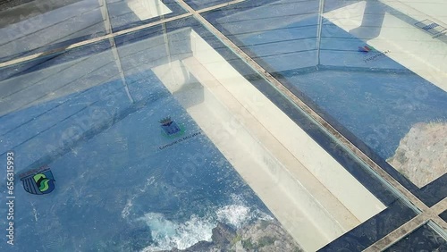 Maratea - Pavimento vetrato della skywalk photo