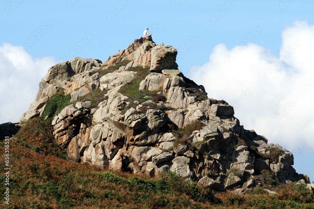 La pointe de Primel et du Diben en baie de Morlaix, Plougasnou