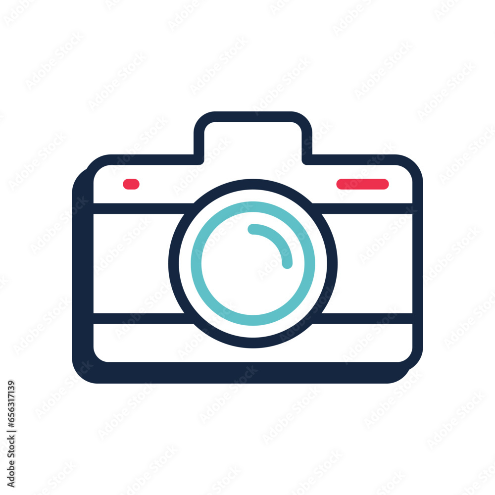 Camera icon vector stock illustration Camera icon vector stock illustration