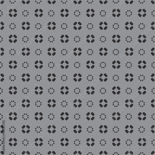 Vector minimal geometric seamless pattern