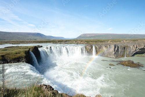 Godafoss, beautifull waterfall in Iceland