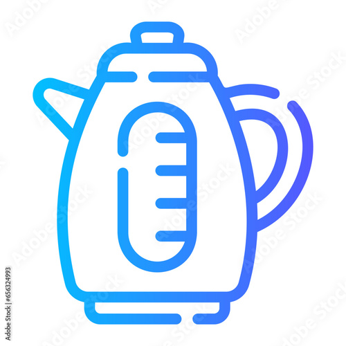 kettle Line Gradient Icon