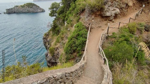 San Nicola Arcella - Panoramica dal sentiero sopra l'Arco Magno photo