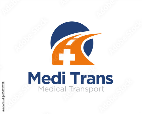 medical transportation logo designs for health service