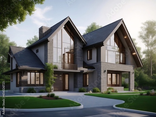 New style latest general house and house designs