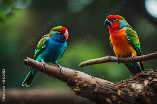 pair of parrots © Viral
