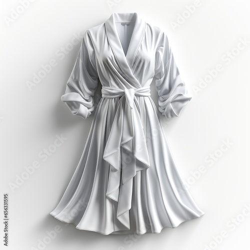 View Bathrobe On A Completely White Background P D, Isolated On White Background, High Quality Photo, Hd