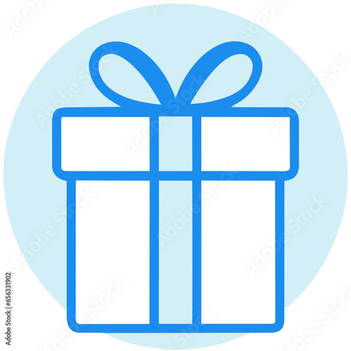gift box with ribbon icon