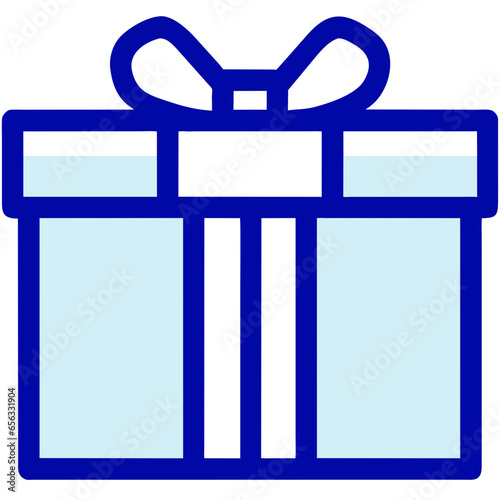 gift box with ribbon icon