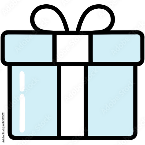 gift box with ribbon icon