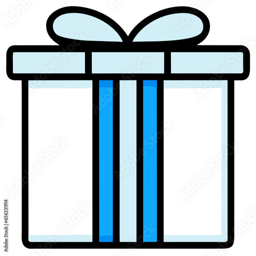 gift box with ribbon icon