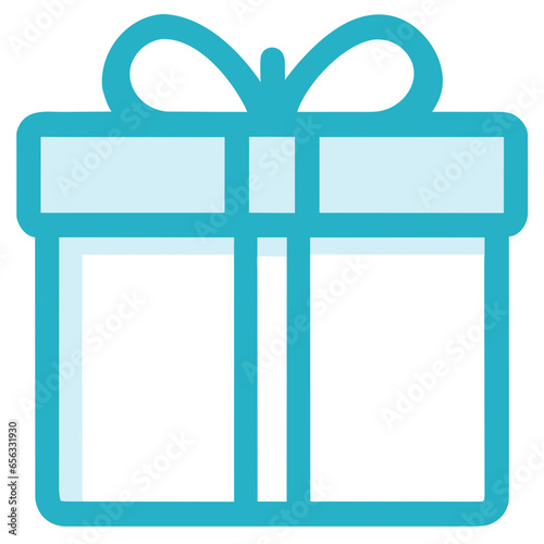 gift box with ribbon icon