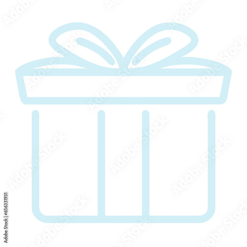 gift box with ribbon icon