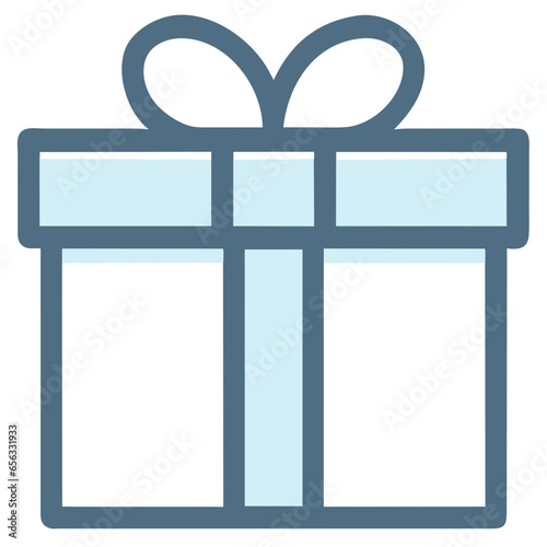 gift box with ribbon icon