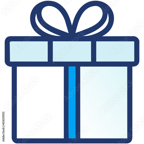gift box with ribbon icon