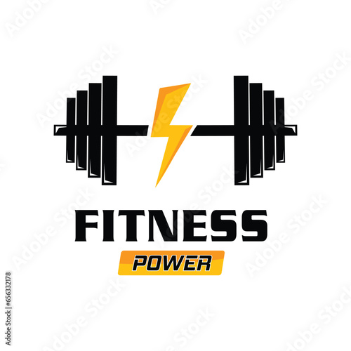 Fitnesss GYM Logo Illustratin Design - Logo template sport club logo or emblem Designs 3