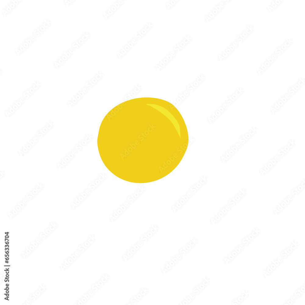 Sunny side up egg vector illustration Sunny side up egg vector illustration