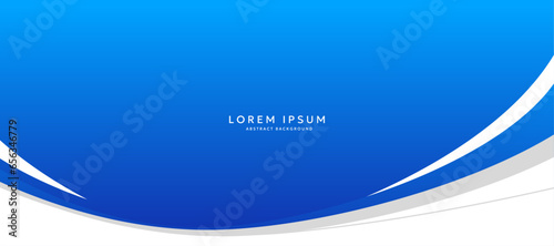 abstract blue white gradient background